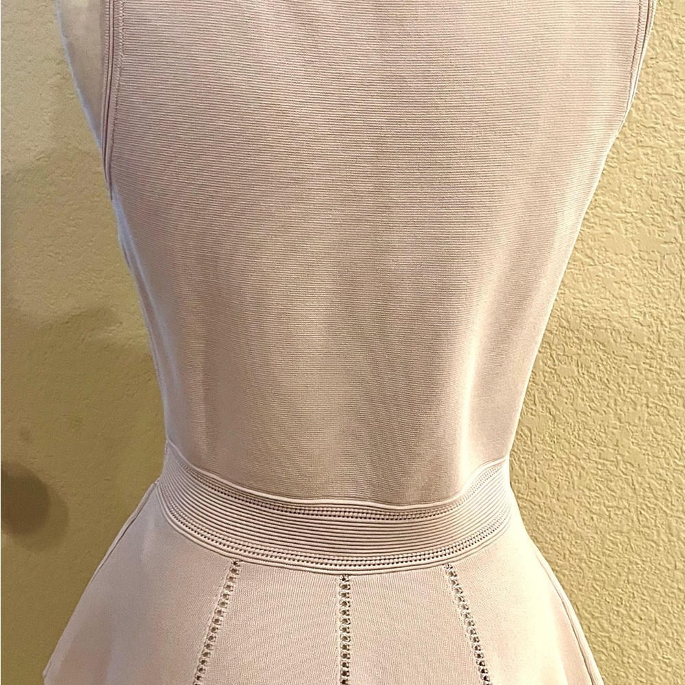 WHBM Orchid Blush Peplum Sleeveless Sweater. NWT. - Picture 5 of 6